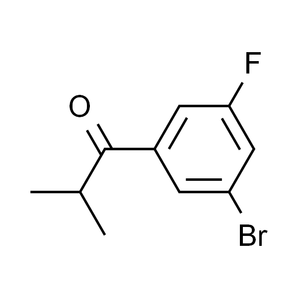 1-(3-Bromo-5-fluorophenyl)-2-methylpropan-1-one