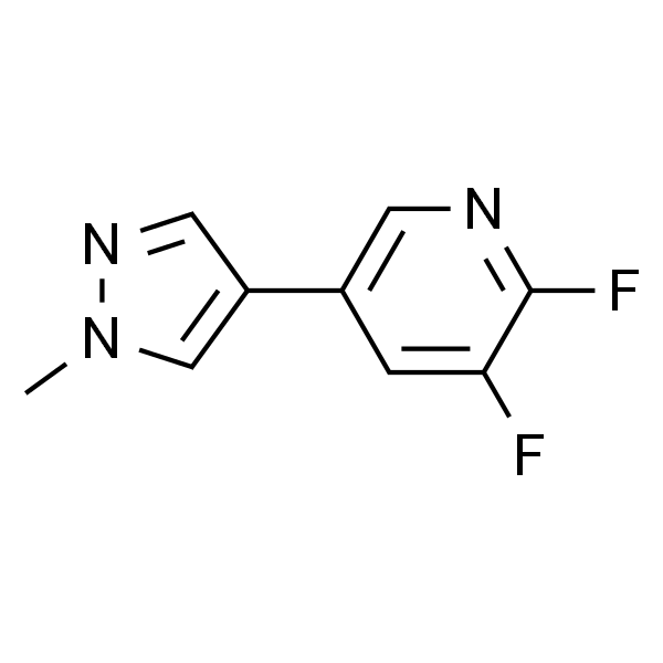 2,3-Difluoro-5-(1-methyl-1H-pyrazol-4-yl)pyridine