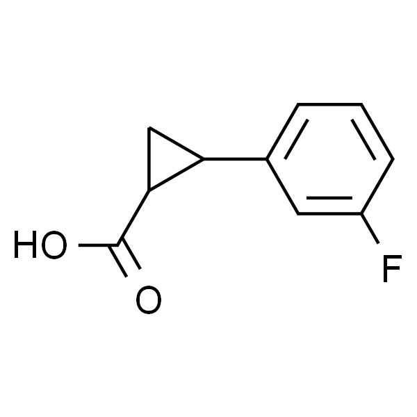 2-(3-Fluorophenyl)cyclopropanecarboxylic acid