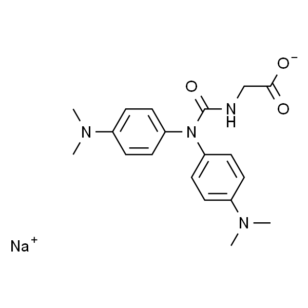 Sodium 2-(3,3-bis(4-(dimethylamino)phenyl)ureido)acetate