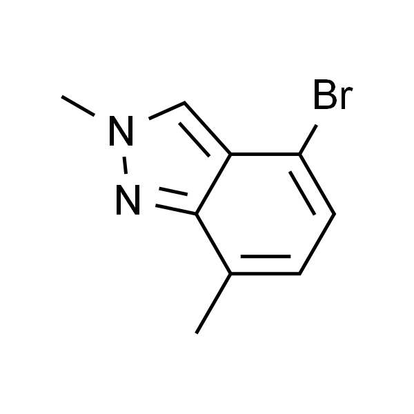 4-Bromo-2,7-dimethyl-2H-indazole