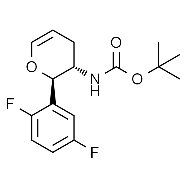 Carbamic acid, N-[(2R,3S)-2-(2,5-difluorophenyl)-3,4-dihydro-2H-pyran-3-yl]-, 1,1-dimethylethyl ester