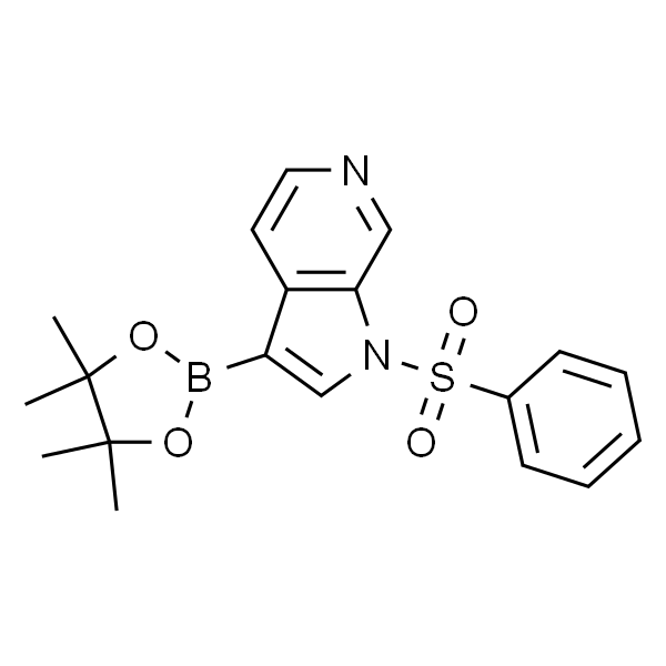 1-(Phenylsulfonyl)-3-(4,4,5,5-tetraMethyl-1,3,2-dioxaborolan-2-yl)-1H-pyrrolo[2,3-c]pyridine