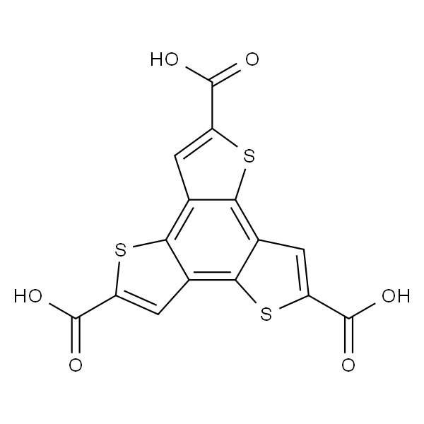 Benzo[1,2-b:3,4-b':5,6-b'']trithiophene-2,5,8-tricarboxylic acid