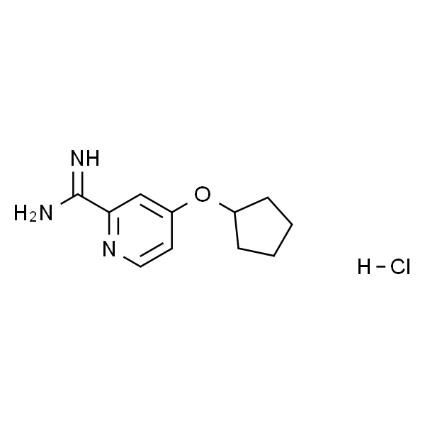 4-(Cyclopentyloxy)picoliniMidaMide hydrochloride