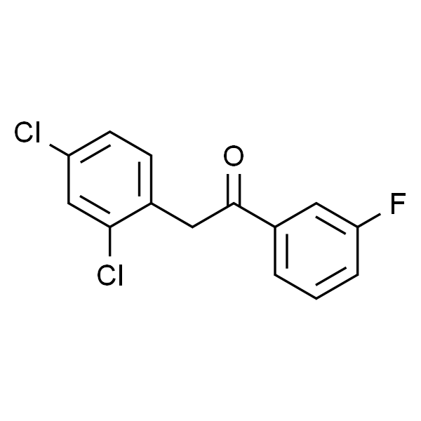 2-(2,4-dichlorophenyl)-1-(3-fluorophenyl)ethanone