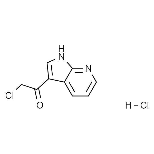 2-Chloro-1-(1H-pyrrolo[2,3-b]pyridin-3-yl)ethanone hydrochloride