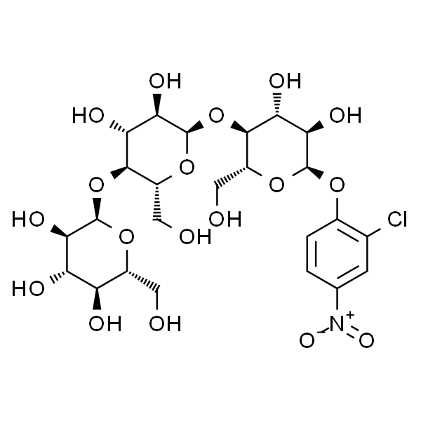 a-D-Glucopyranoside,2-chloro-4-nitrophenyl O-a-D-glucopyranosyl-(1&reg;4)-O-a-D-glucopyranosyl-(1&reg;4)-