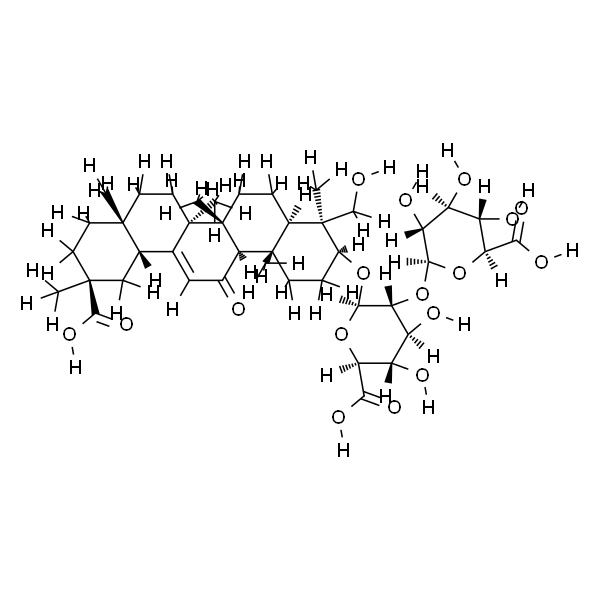 11-Oxo-3β-[[2-O-(6-oxo-β-D-glucopyranosyl)-6-oxo-β-D-glucopyranosyl]oxy]-24-hydroxyolean-12-en-30-oic acid