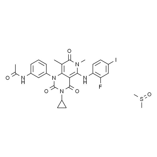Trametinib DMSO solvate