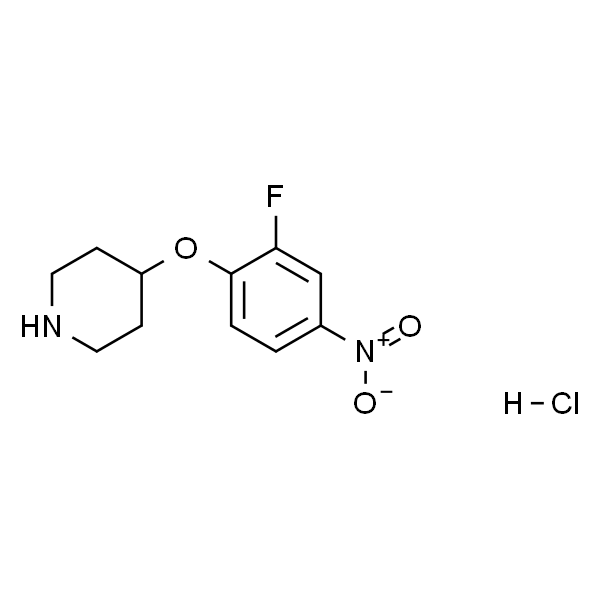 4-(2-Fluoro-4-nitrophenoxy)piperidine hydrochloride