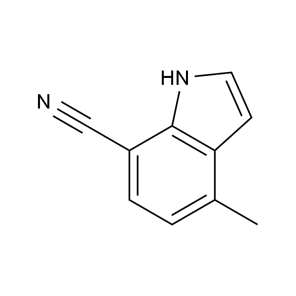 1H-Indole-7-carbonitrile, 4-Methyl-