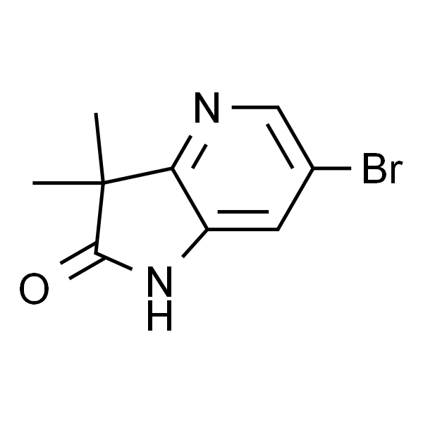 6-bromo-3,3-dimethyl-1H-pyrrolo[3,2-b]pyridin-2(3H)-one