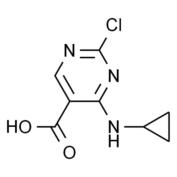 2-Chloro-4-(cyclopropylamino)pyrimidine-5-carboxylic acid