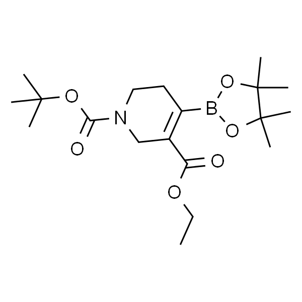 1,3(2H)-Pyridinedicarboxylic acid, 5,6-dihydro-4-(4,4,5,5-tetramethyl-1,3,2-dioxaborolan-2-yl)-, 1-(1,1-dimethylethyl) 3-ethyl ester