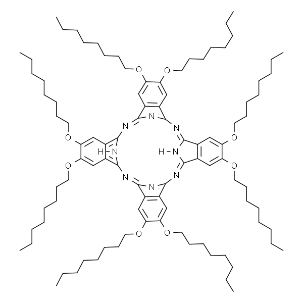 2，3，9，10，16，17，23，24-Octakis(octyloxy)-29H，31H-phthalocyanine