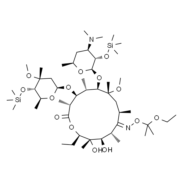 6-O-Methyl-2'，4''-bis-O-(trimethylsilyl)-9-[O-(1-ethoxy-1-methylethyl)oxime]-Erythromycin