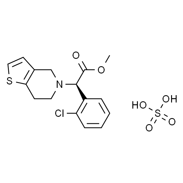 (R)-Methyl 2-(2-chlorophenyl)-2-(6,7-dihydrothieno[3,2-c]pyridin-5(4H)-yl)acetate sulfate