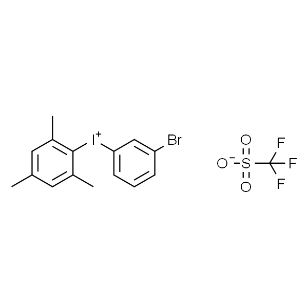(3-Bromophenyl)(mesityl)iodoniumtrifluoromethanesulfonate