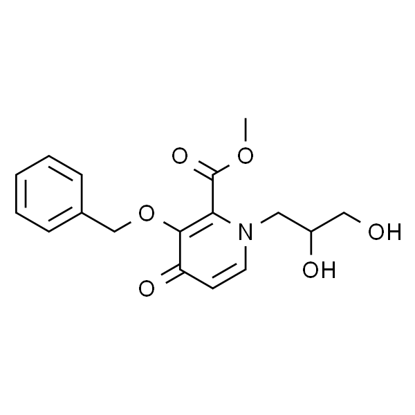 Methyl 3-(benzyloxy)-1-(2,3-dihydroxypropyl)-4-oxo-1,4-dihydropyridine-2-carboxylate