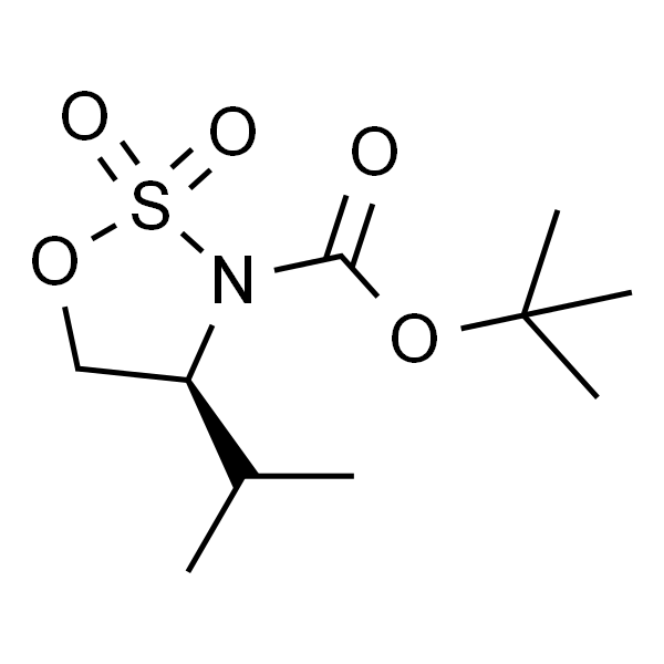 (4S)-4-i-Propyl-1,2,3-oxathiazolidine-2,2-dioxide-3-carboxylic acid t-butyl ester, min. 97%