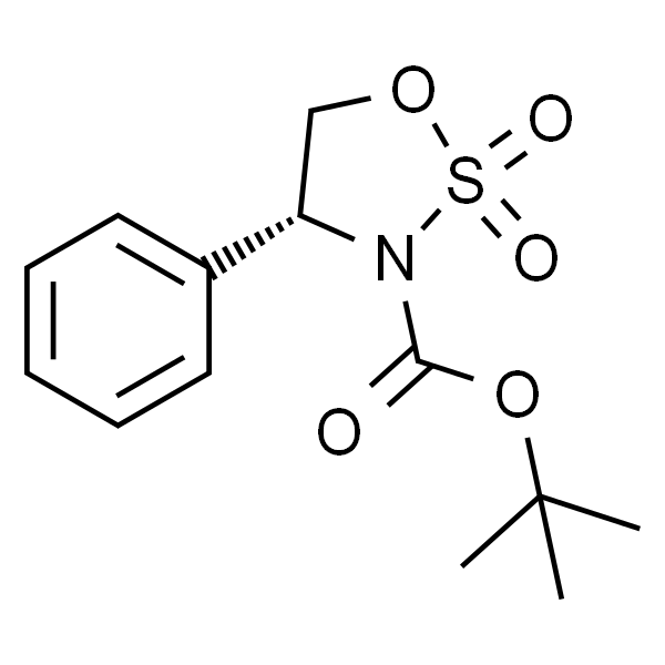 tert-butyl (4R)-2,2-dioxo-4-phenyl-1,2,3-oxathiazolidine-3-carboxylate