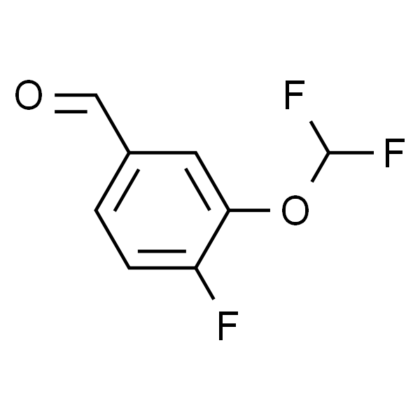 3-(Difluoromethoxy)-4-fluorobenzaldehyde