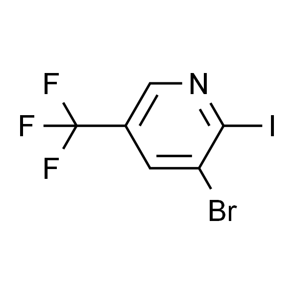 3-Bromo-2-iodo-5-(trifluoromethyl)pyridine
