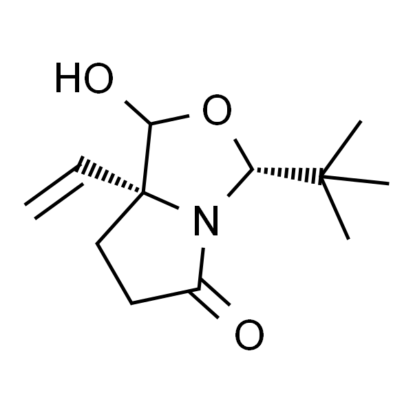 (3R,7aR)-3-(tert-butyl)-1-hydroxy-7a-vinyltetrahydropyrrolo[1,2-c]oxazol-5(3H)-one