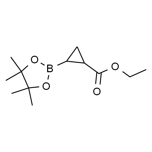 Ethyl 2-(4,4,5,5-tetramethyl-1,3,2-dioxaborolan-2-yl)cyclopropanecarboxylate