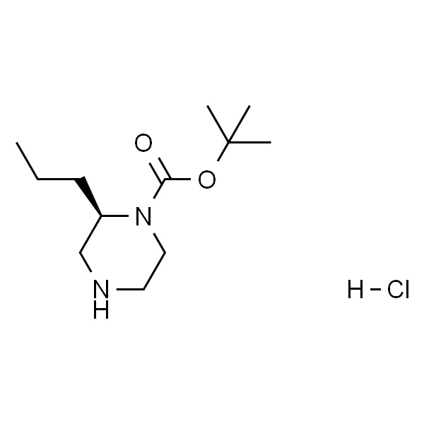 (R)-tert-Butyl 2-propylpiperazine-1-carboxylate hydrochloride