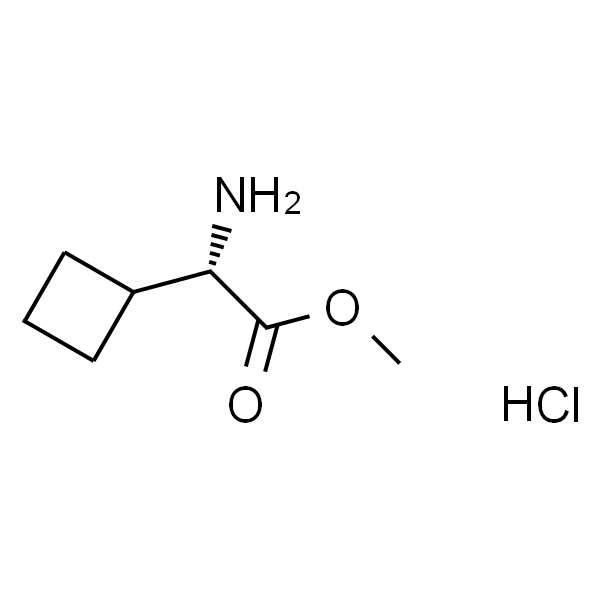 Cyclobutaneacetic acid, α-amino-, methyl ester, (αS)-