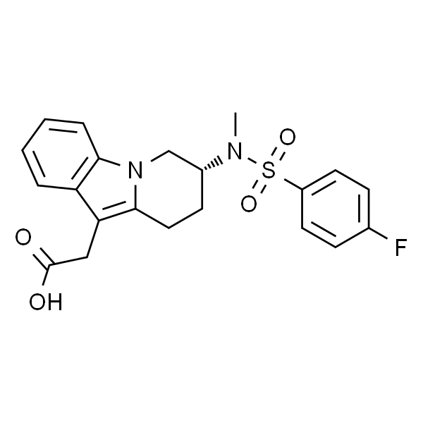 (R)-2-(7-(4-Fluoro-N-methylphenylsulfonamido)-6,7,8,9-tetrahydropyrido[1,2-a]indol-10-yl)acetic acid