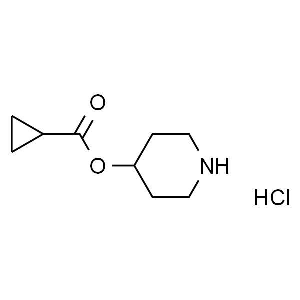 Piperidin-4-yl cyclopropanecarboxylate hydrochloride