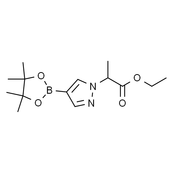 Ethyl 2-(4-(4,4,5,5-tetramethyl-1,3,2-dioxaborolan-2-yl)-1H-pyrazol-1-yl)propanoate