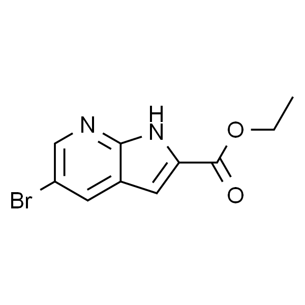 ethyl 5-broMo-1H-pyrrolo[2,3-b]pyridine-2-carboxylate