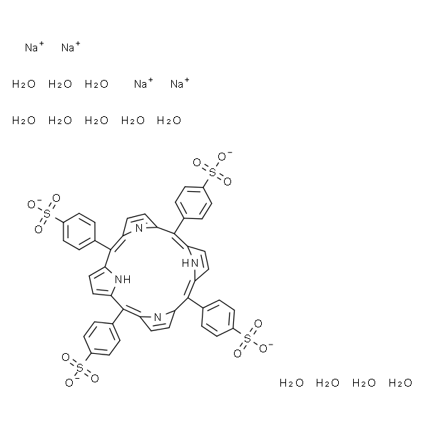 4,4',4'',4'''-(Porphine-5,10,15,20-tetrayl)tetrakis(benzene-sulfonic acid) tetrasodium salt dodecahydrate