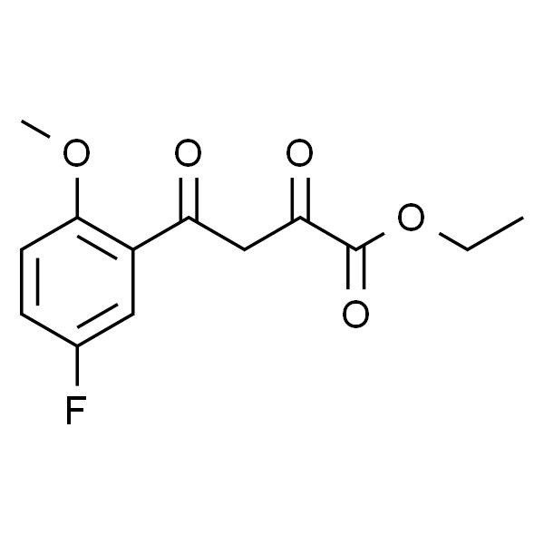 Ethyl 4-(5-fluoro-2-methoxyphenyl)-2,4-dioxobutanoate