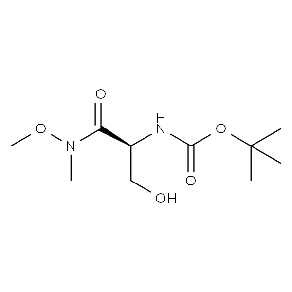 (S)-tert-Butyl (3-hydroxy-1-(methoxy(methyl)amino)-1-oxopropan-2-yl)carbamate