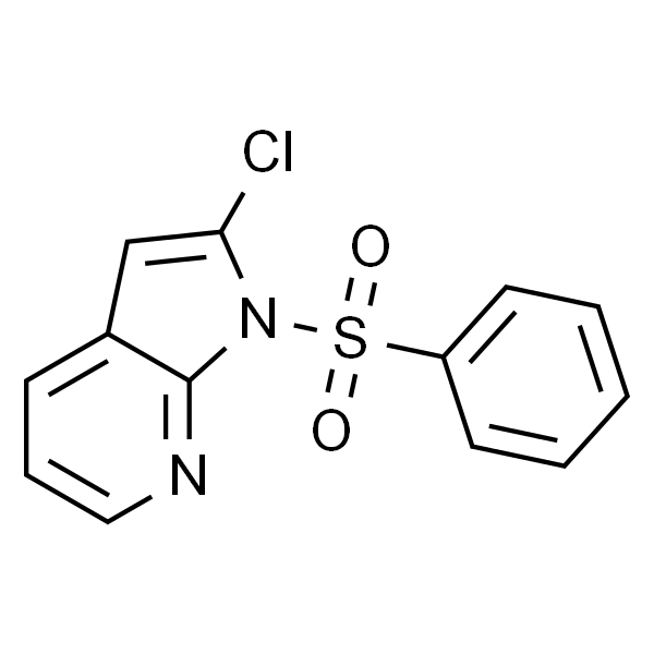 2-Chloro-1-(phenylsulfonyl)-1H-pyrrolo[2,3-b]pyridine