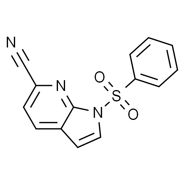 1-(Phenylsulfonyl)-1H-pyrrolo[2,3-b]pyridine-6-carbonitrile