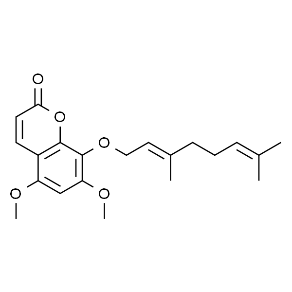 8-Geranyloxy-5,7-dimethoxycoumarin