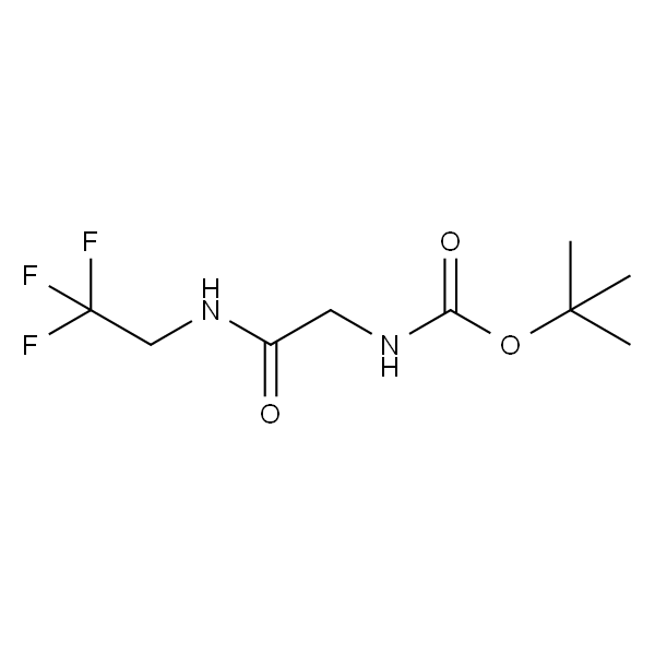 tert-Butyl(2-oxo-2-((2,2,2-trifluoroethyl)amino)ethyl)carbamate