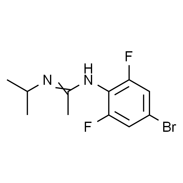 EthaniMidaMide, N-(4-broMo-2,6-difluorophenyl)-N'-(1-Methylethyl)-