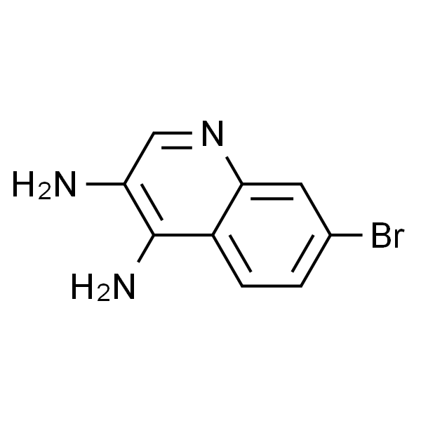 7-bromoquinoline-3,4-diamine