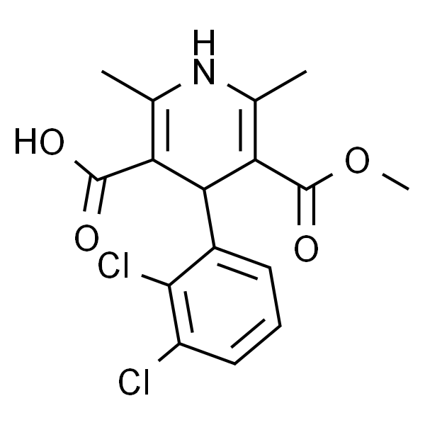 4-(2，3-Dichlorophenyl)-5-(methoxycarbonyl)-2，6-dimethyl-1，4-dihydropyridine-3-carboxylic acid