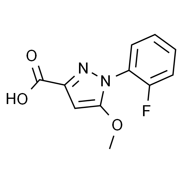 1-(2-Fluorophenyl)-5-methoxy-1H-pyrazole-3-carboxylic acid