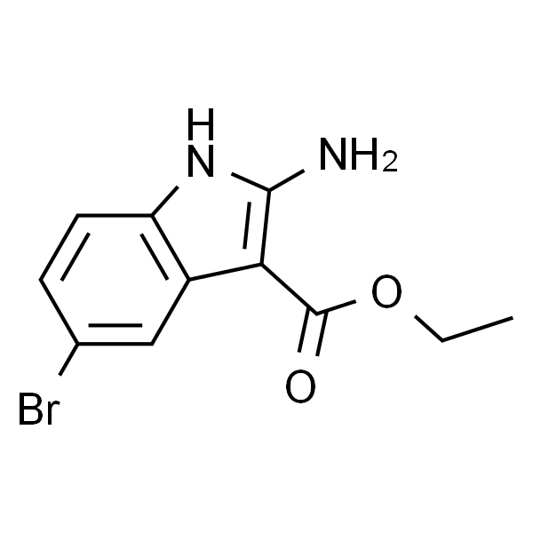 Ethyl 2-amino-5-bromo-1H-indole-3-carboxylate