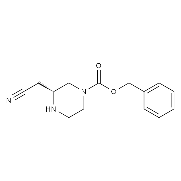 Benzyl(R)-3-(cyanomethyl)piperazine-1-carboxylate
