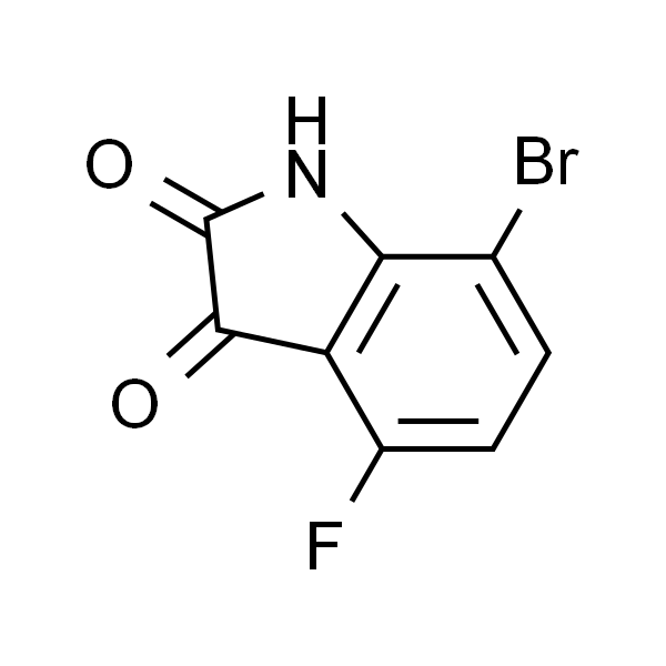 7-bromo-4-fluoroindoline-2,3-dione